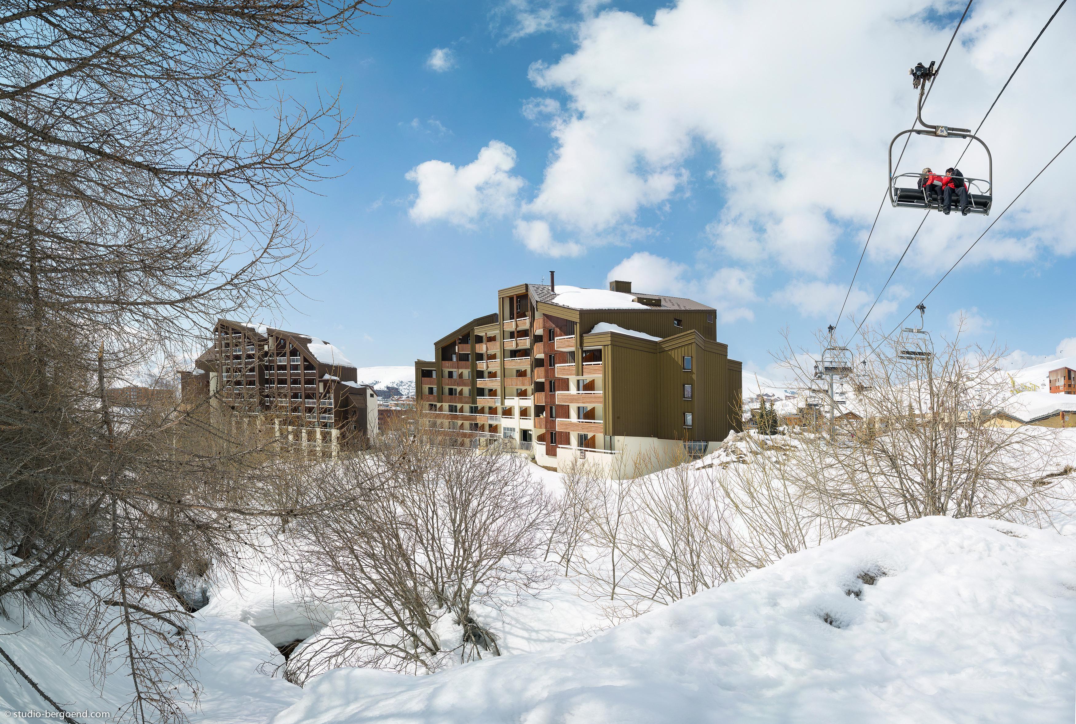 Residence Pierre & Vacances Les Bergers Alpe d'Huez Eksteriør billede
